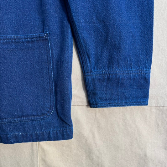 10oz Twill Weave Denim Chore Jacket, Indigo