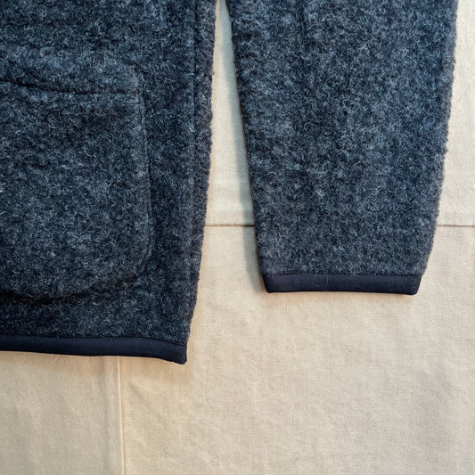 Lancaster Jacket, Bouclet Fleece Charcoal