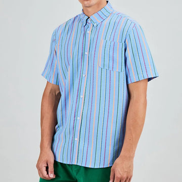Multi Stripe Boxy Mens