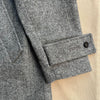 Pine Wool Coat, Grey Herringbone