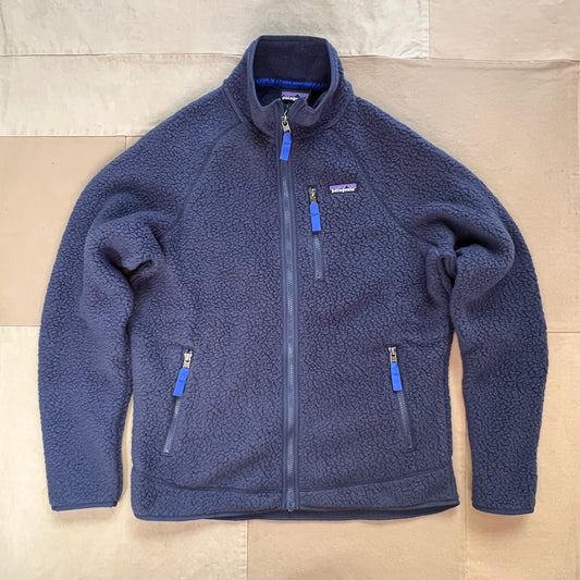 Men's Retro Pile Fleece Jacket, New Navy