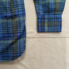 Madras Cotton Shirt, Indigo Olive Check