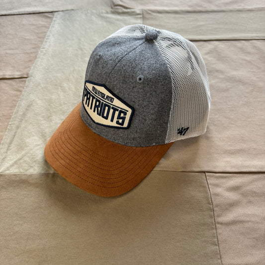 Patriots Drover Trucker Snap Back