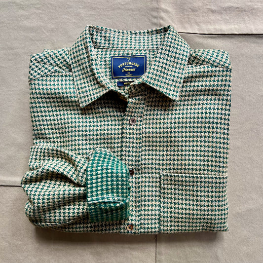 Pied Poule Shirt, Green