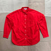 Jo Shirt in Cotton Poplin, Chili