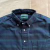 Heavy Pique Flannel, Navy + Green