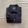 Teca Solid Flannel Shirt, Charcoal