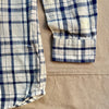 Riverside Slub Twill, Oatmeal Plaid