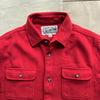 Flannel Work Shirt, Red