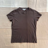 Women's Prospect Tee in Cotton Jersey, Roasted Bean