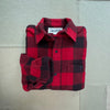 Cotton Flannel Shirt, Red