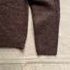 Charlotte Fairisle Sweater in Wool, Chestnut