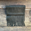 Classic Wool Scarf, Dark Moss