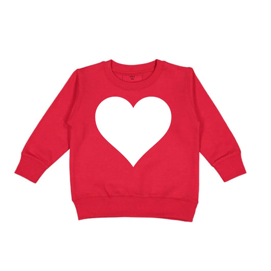 Kid's Heart To Heart Pullover Crew