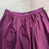 Sarah Skirt in Cotton, Plum