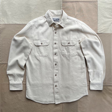 Flannel Work Shirt, Oatmeal
