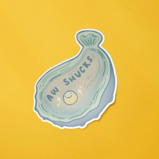 Oyster Aw Shucks Sticker