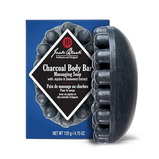 Charcoal Body Massaging Bar Soap