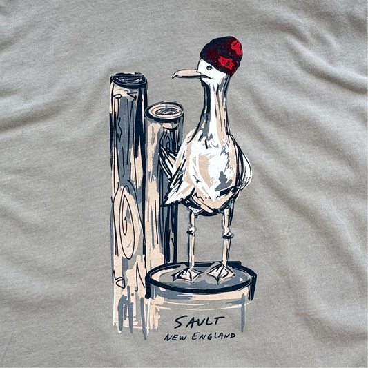 Gulliver the Seagull T-shirt, Khaki