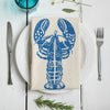 Lobster Tea Towel, Blue/Violet