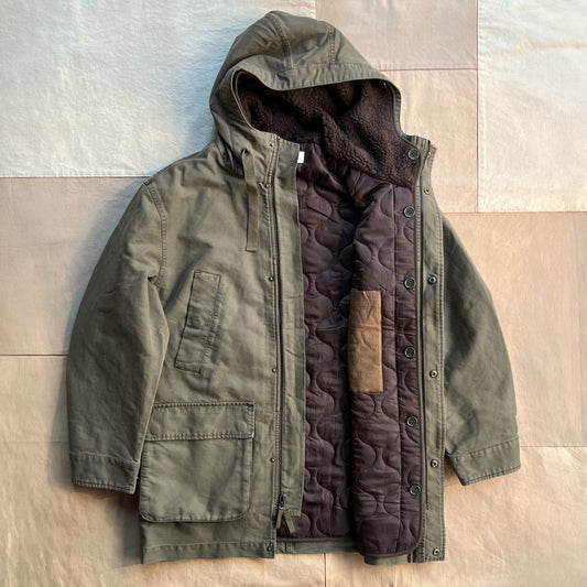 Ashby Parka in Vintage Twill, Beech