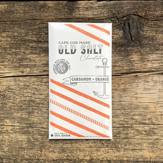 Cardamom + Orange Chocolate Bar