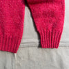 Women's Brushed Shaggy Crew Sweater, Damask