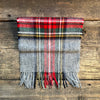 Tartan Scarf, Grey Stewart