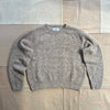 Women's Brushed Shaggy Crew Sweater, Pebble
