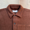 Uniform Jacket Wool Fleece, Cacao
