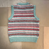 Women's Fair Isle Sweater Vest, Fauna