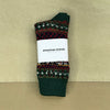 Women's Cotton Fair Isle Crew Sock, Mistletoe