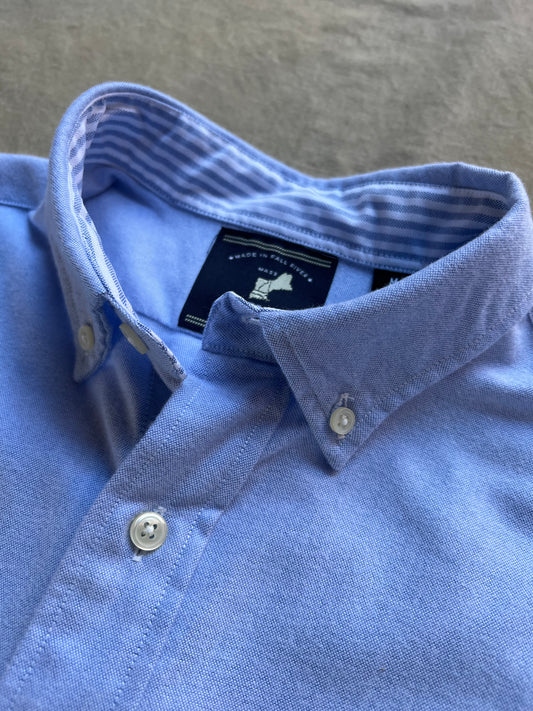 Brushed Modern Oxford Shirt, Blue