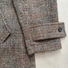 Pine Harris Tweed Wool Coat, Check