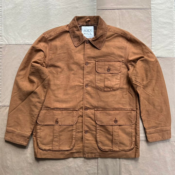 Hunting Jacket in Moleskin, Latigo