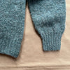 Women's Brushed Shaggy Crew Sweater, Verdigris