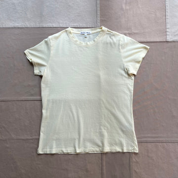 Women's Prospect Tee in Cotton Jersey, Double Cream