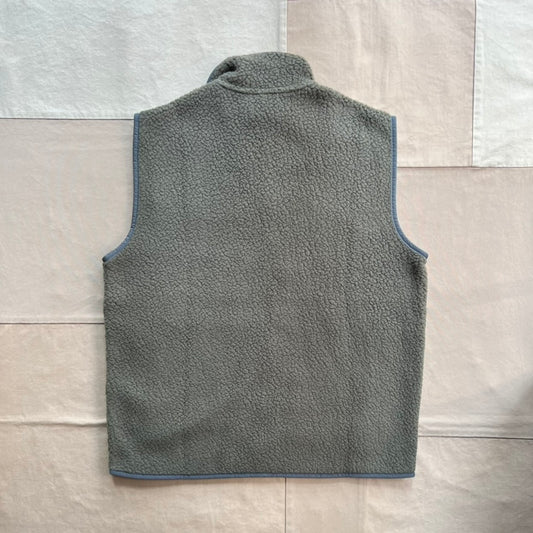 Men's Retro Pile Vest, Basin Green