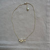 Goldie "XOXO" Brass Necklace