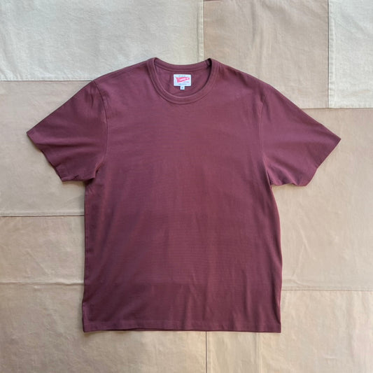 Short Sleeve Banner T-shirt, Maroon