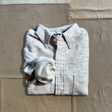 Oatmeal Nepped Chambray Shirt