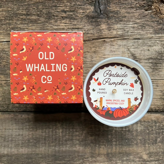Portside Pumpkin Candle by Old Whaling Co.