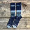 Snow Pattern Jacquard, Navy