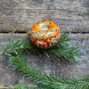 Bagel with Lox Glass Ornament