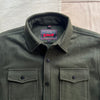 CPO Wool Button Down Shirt, Olive