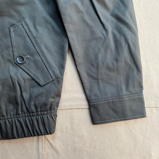 Brighton Zip Jacket in Twill Gabardine, Autumn Green
