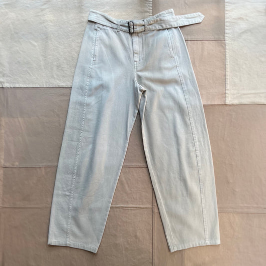 9th Street Pant in Cotton Twill, Stone