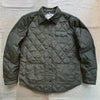 Down-filled Quilted Shirt Jacket, Olive