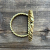 Twisted Brass Bracelet