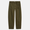 9th Street Pant in Cotton Twill, Military Olive